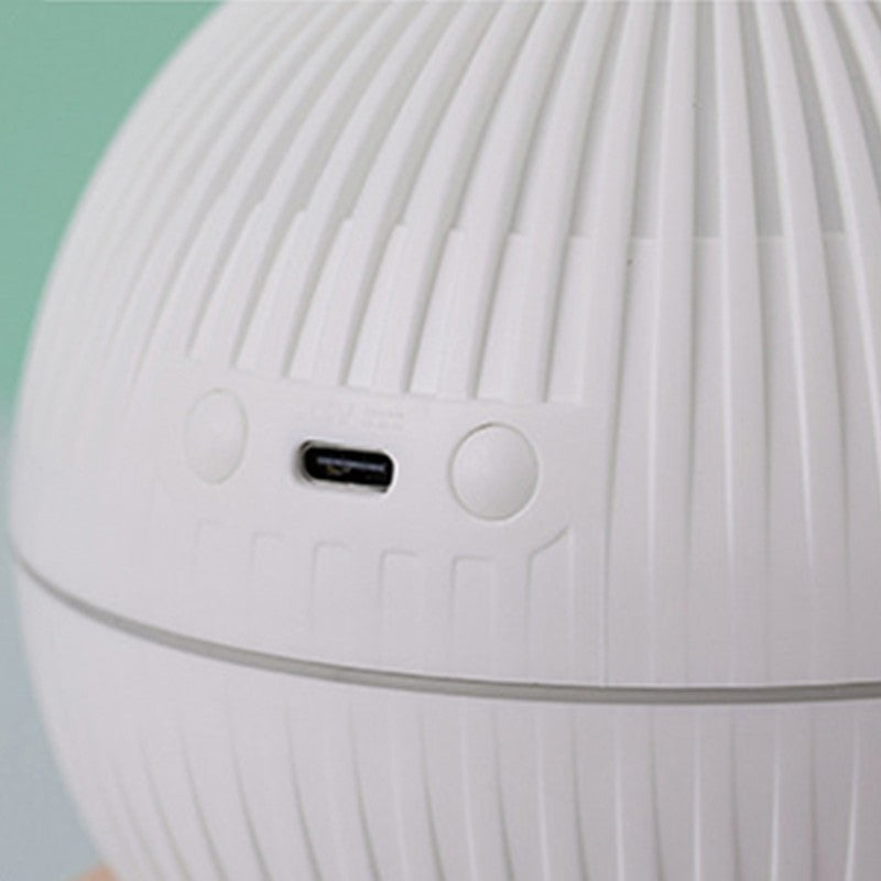 Brehn | USB Leiser Desktop-Luftbefeuchter, mit großem Wassertank, einstellbarem Licht & Nebelausgängen, für Zuhause & Büro