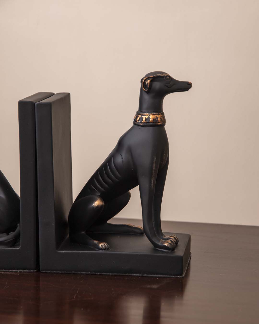 Brehn | Guard Dog Buchstützen Set - Schwarz