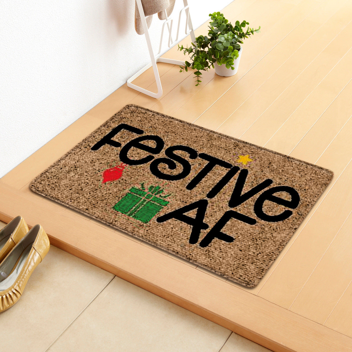 Brehn | Weihnachts Schlafzimmer Teppich