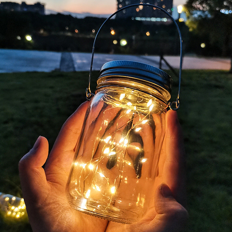 Moderne Art Deco Wasserdichte Solar Glas Edelstahl Kupferdraht Stern LED Lichterkette Außenbeleuchtung Für Garten | Brehn