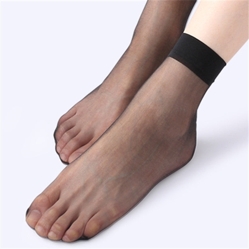 Brehn | Knöchelhohe klare Damensocken (10 Paare)