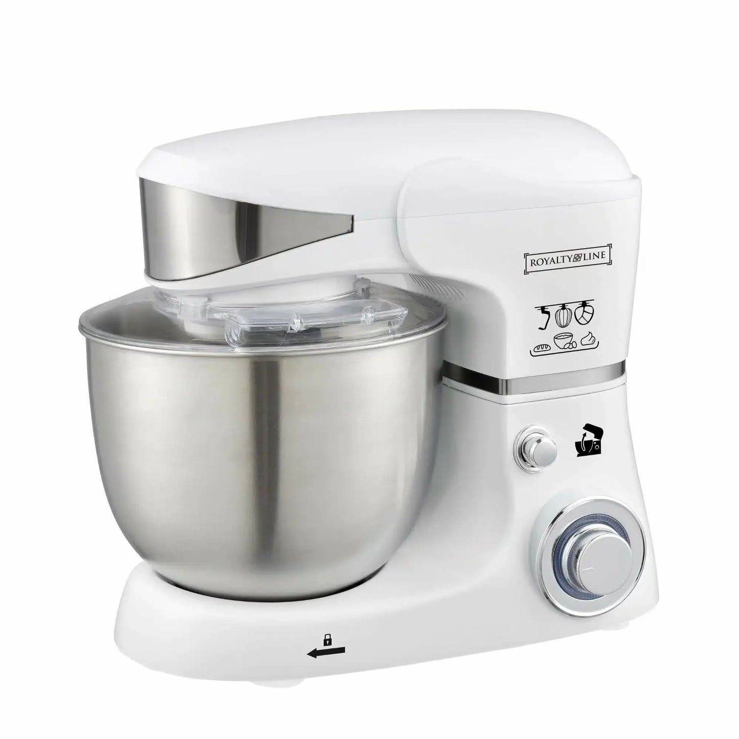 Küchenmaschine Royalty Line 1.600W 4,5 Liter (Mixer) | Brehn