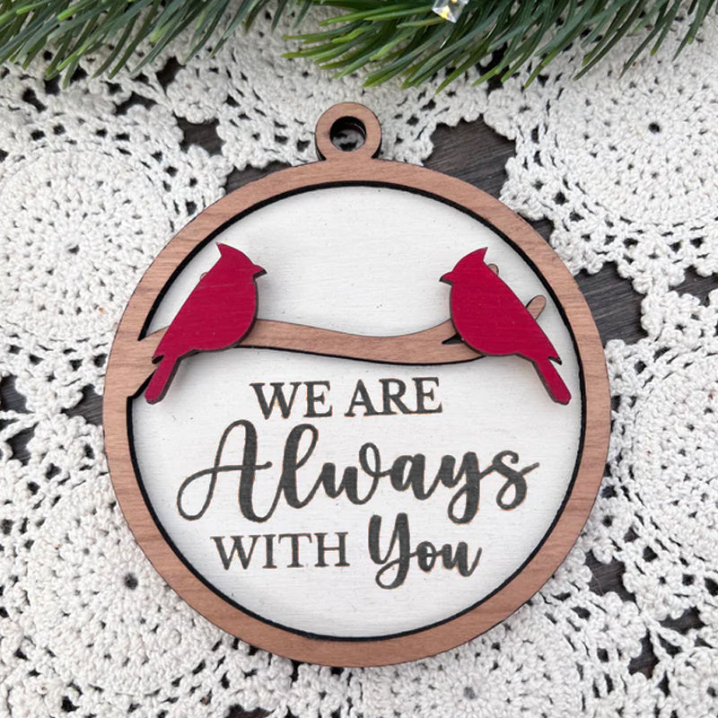 Brehn | Cardinal Vogel Holz Weihnachten Ornament