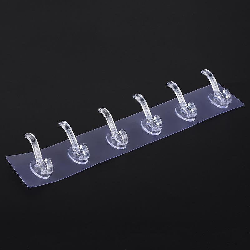 Brehn | Multifunktionale transparente 6 Haken