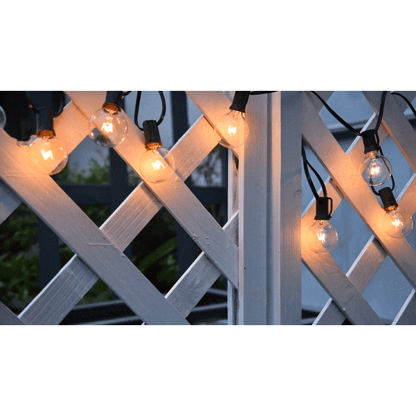 FairyFlicker Lichterketten – Luxuriöse Terrassenbeleuchtung mit wasserdichtem Schutz