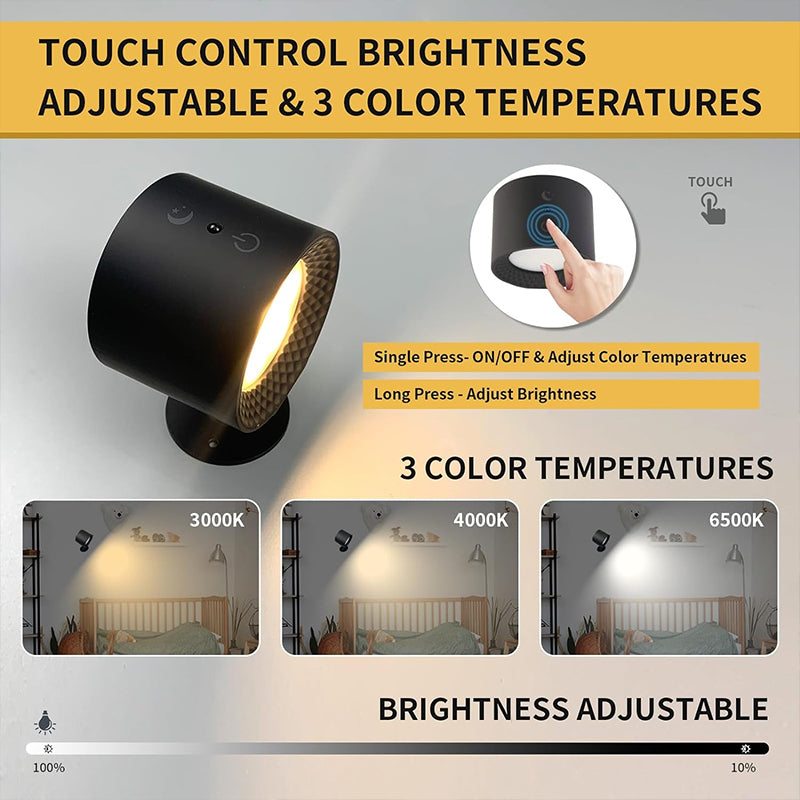 Brehn | Batterielampe mit Timer Licht mit Timer