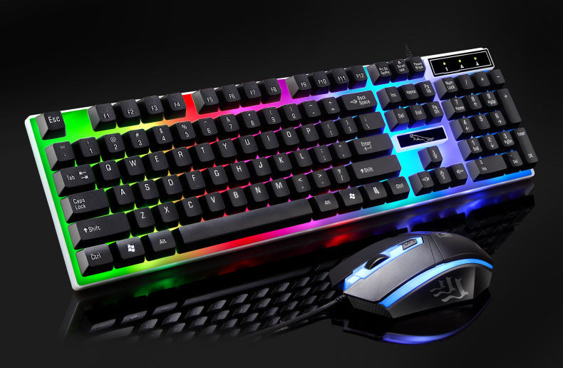 RGB mechanisches Keyboard und Präzisions-Optische Maus Set Brehn