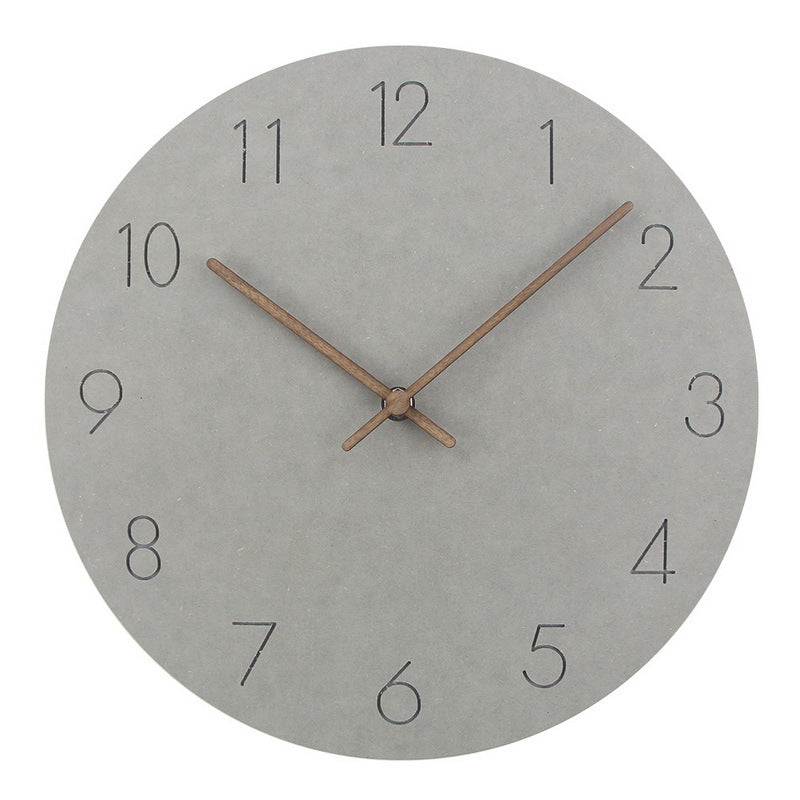 Nordische minimalistische Wanduhr, 29 cm