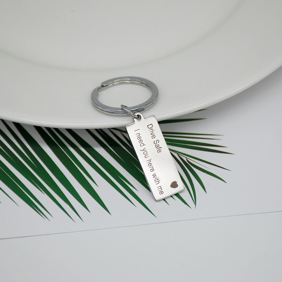 Personalisierter Gravur-Schlüsselanhänger Brehn