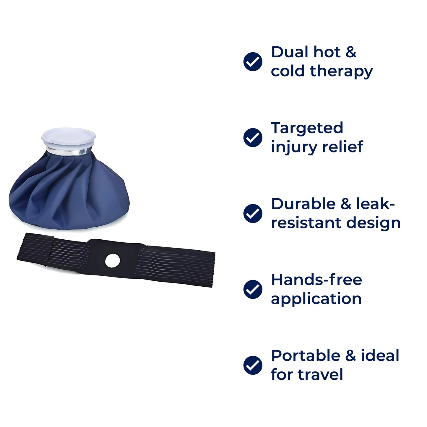 ThermoRelief | Wiederverwendbares Eispack – Heiße & Kalte Therapie – Isolierendes, langlebiges Design – Gezielte Verletzungsbehandlung für Sport & Rehabilitation Brehn