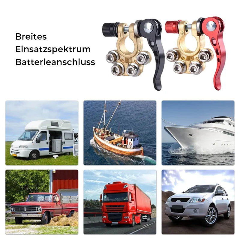Praktischer Batterieanschluss | Brehn