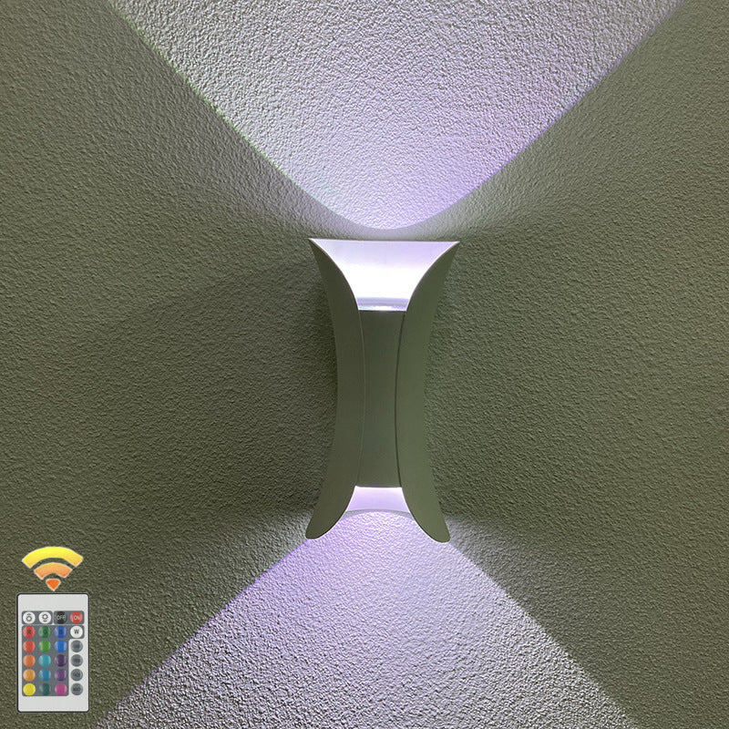 Modern Minimalist Wasserdicht Rechteck Aluminium LED Wand Sconce Lampe Für Outdoor Patio | Brehn