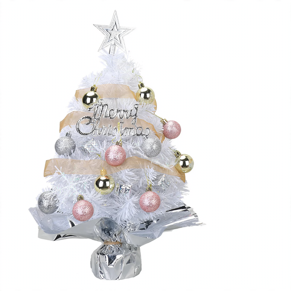 Mini-Weihnachtsbaum aus PVC, 45 cm oder 60 cm