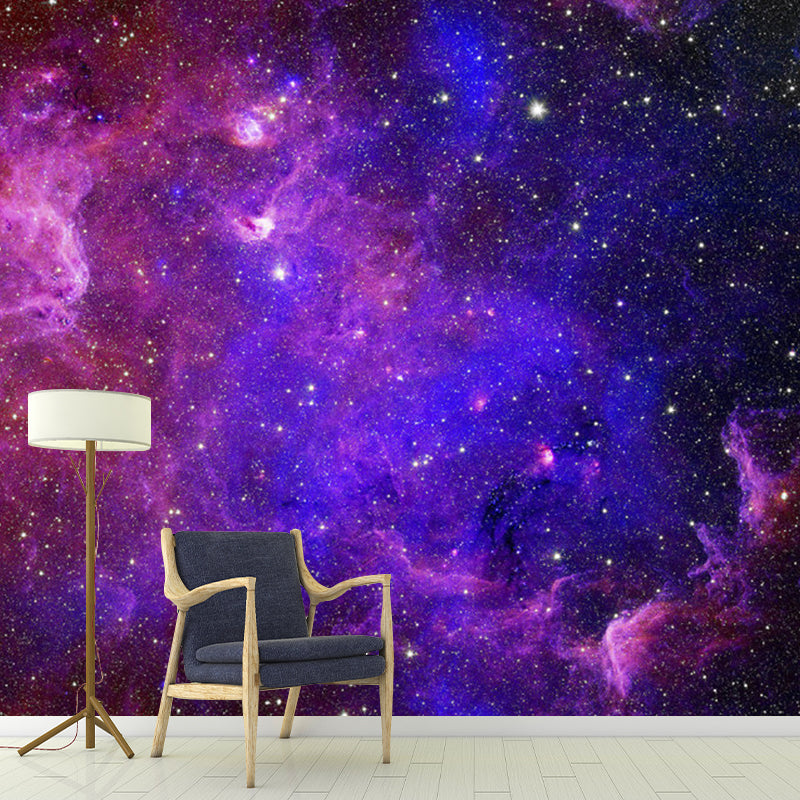 Brehn | Luminescent Galaxy Wall Mural Decor for Accent Wall Minimalist Wall Decoration, Custom Size Available