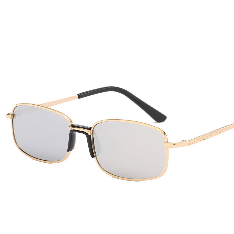 Stilvolle Anguläre Rechteck-Sonnenbrille Brehn