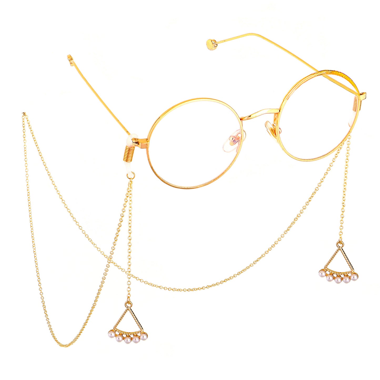 Elegante dreieckige Brillen-Kette Brehn