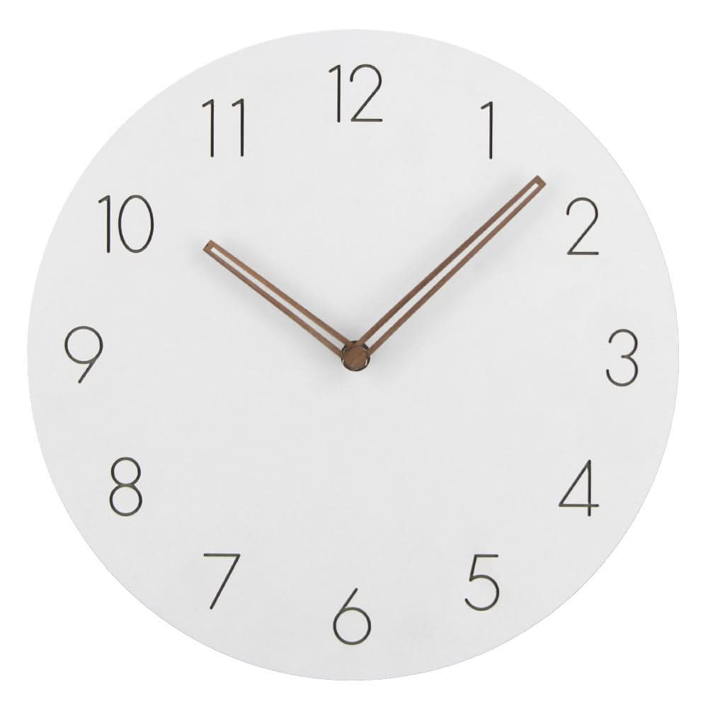 Geräuschlose Wanduhr im nordischen Stil für moderne Räume