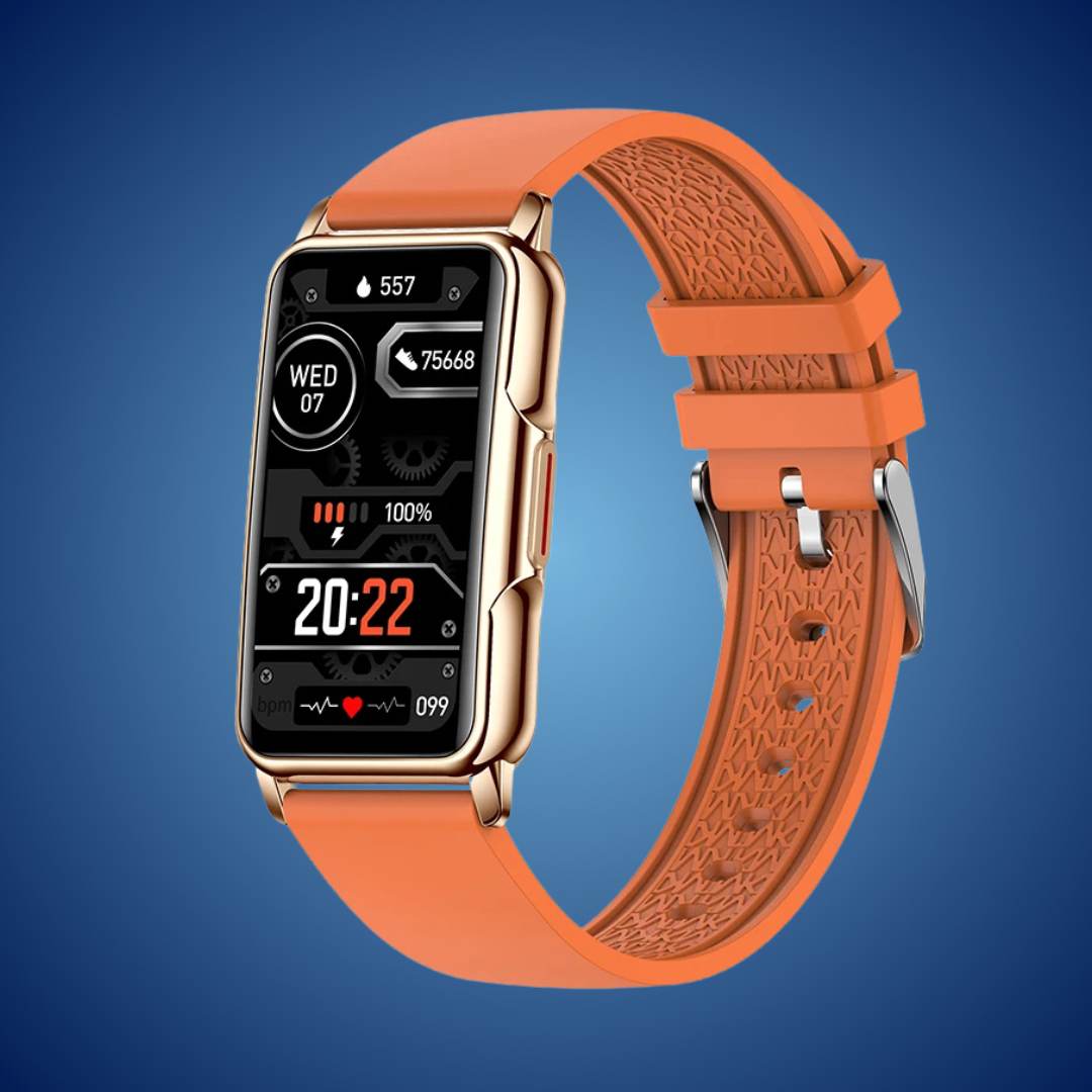 Elegante Smartwatch für den Alltag | Gesundheitsüberwachung - Langlebiges Design - Nahtlose ganztägige Konnektivität Brehn
