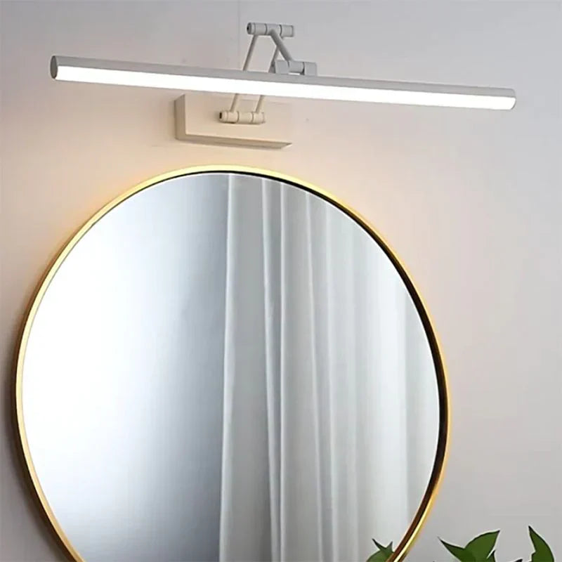 Minimalistische LED-Wandleuchte Schwarz/Weiß – Moderne Metalllampe für Badezimmer und Innenbereich | Brehn