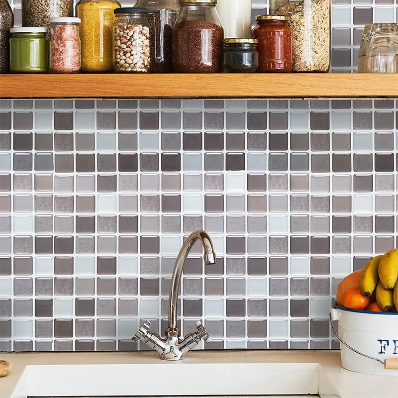 Kunststoff Peel & Stick Mosaikfliese Wasserfeste Peel & Stick Mosaikfliese mit quadratischer Form