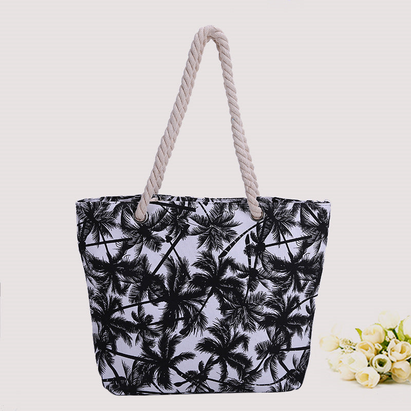 Große Farbenfrohe Strandtasche Brehn