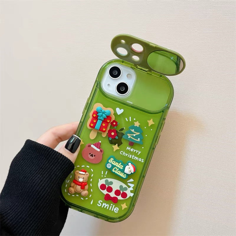 Brehn | Weihnachtsbaum-Anhänger iPhone-Hülle mit Spiegel