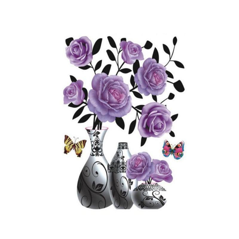 Brehn | 3D Vase Wandaufkleber