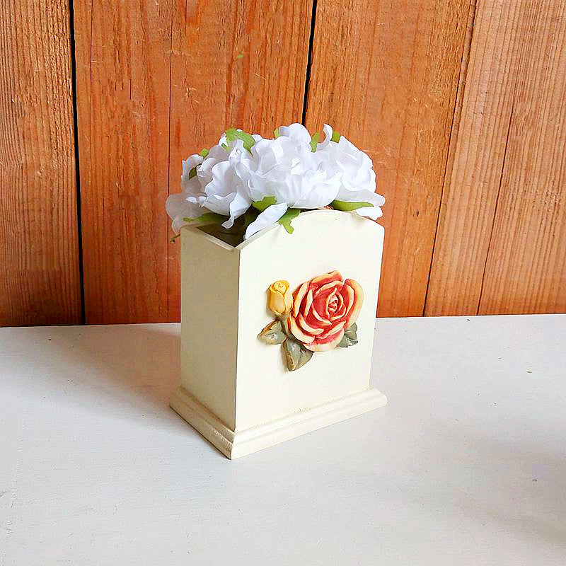 Dekorative Blumen Schreibtisch-Organizer