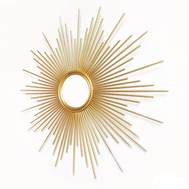 Sunburst Dekorativer Wandspiegel mit Strahlenden Strahlen Brehn