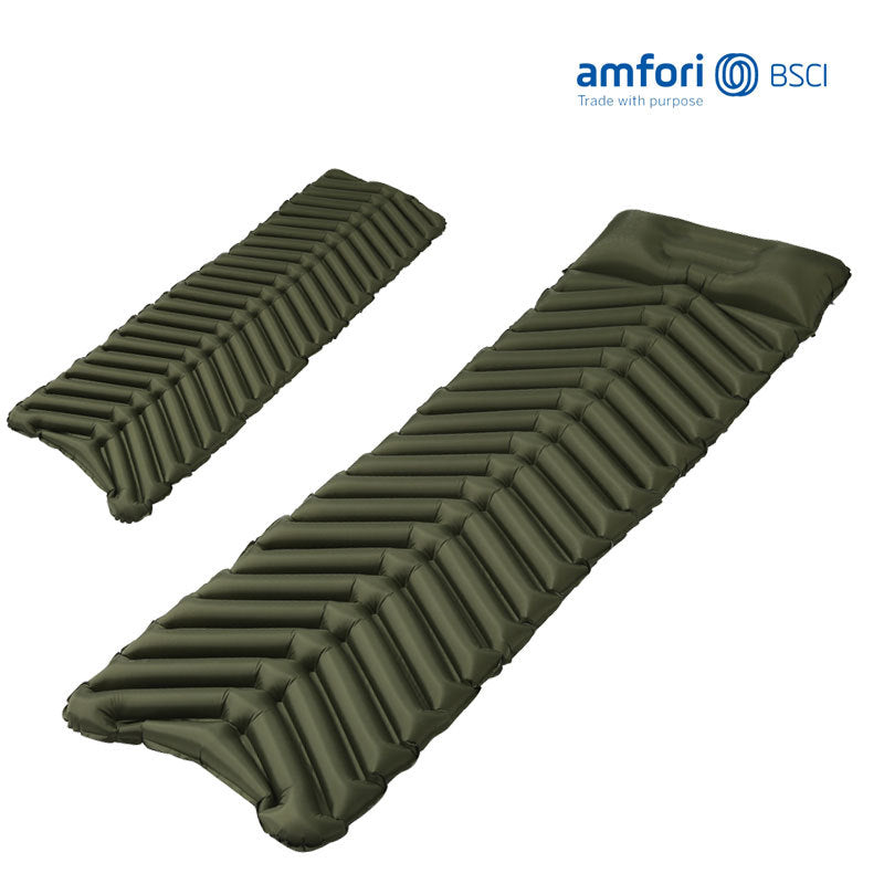 ausgeglichene isolierte aufblasbare Camping-Schlafmatte mit ergonomischem Luftzellen-Design Brehn