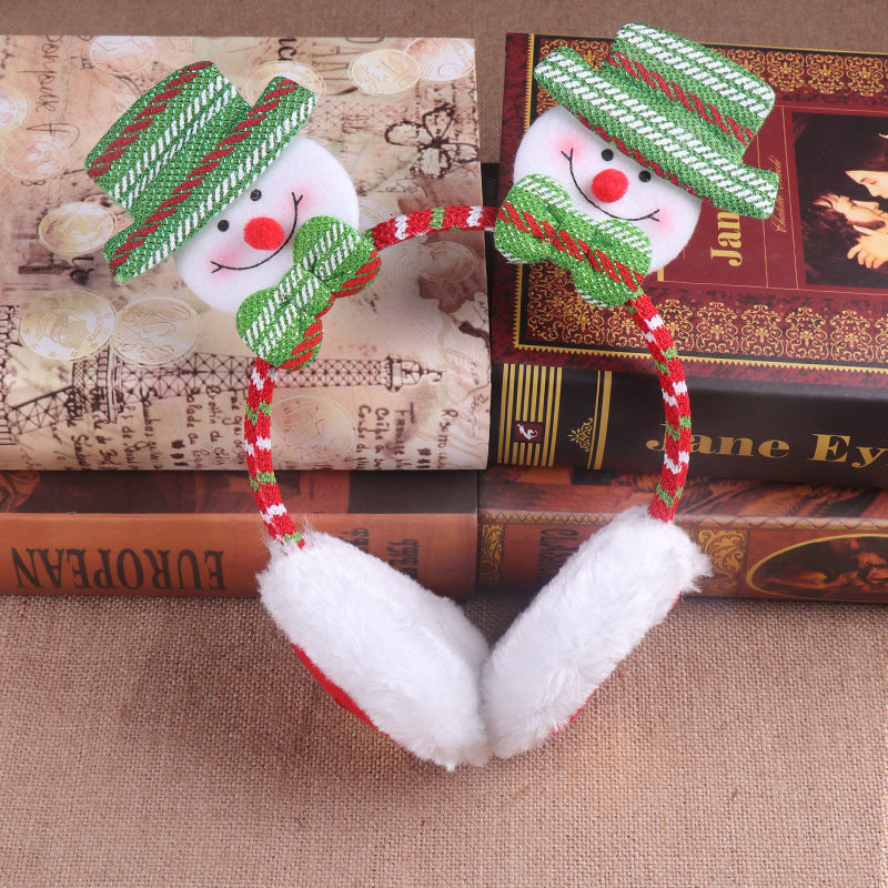 Festlicher Weihnachts-Haarreif mit Rentier-Motiv Brehn