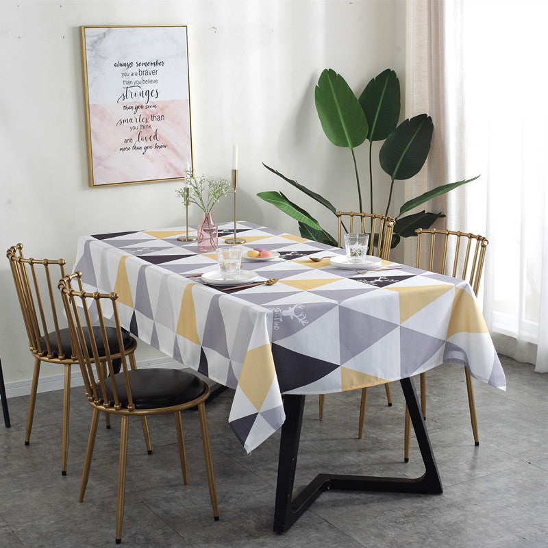 Geometrisches Muster Tischdecke
