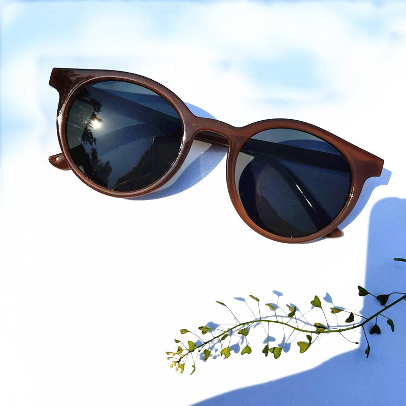 Vintage Inspirierte Runde Rahmen Sonnenbrille Brehn