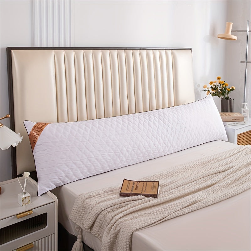 LuxurySoft – Extra langes, hypoallergenes Kissen für Rücken- und Seitenschläfer, weich und atmungsaktiv, maschinenwaschbar