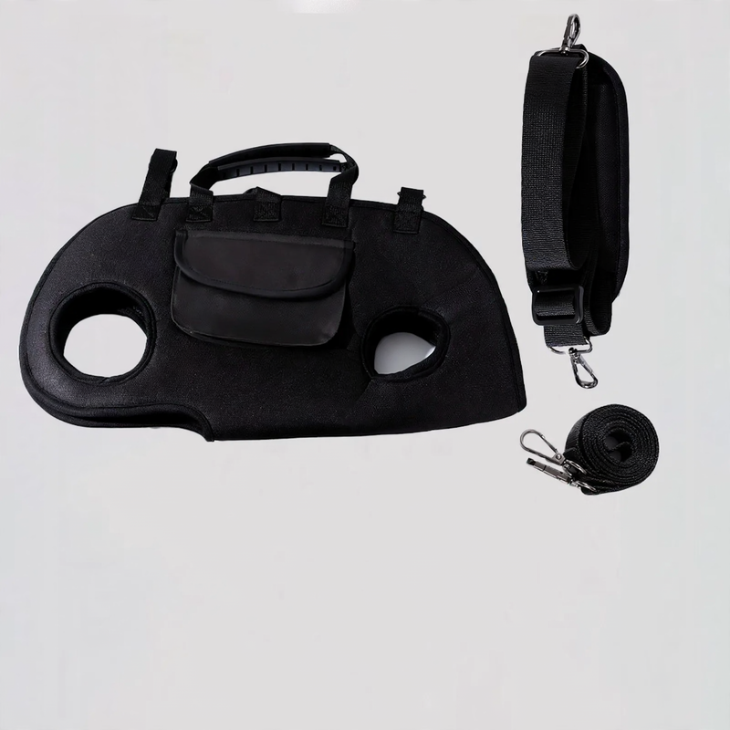 Multifunktionale Haustiertasche mit Leine