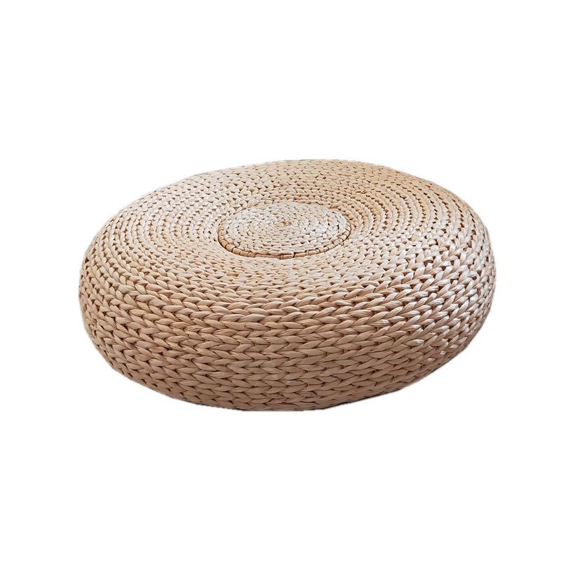 Handgefertigter Sitzpuff Aus Naturmaterial Brehn