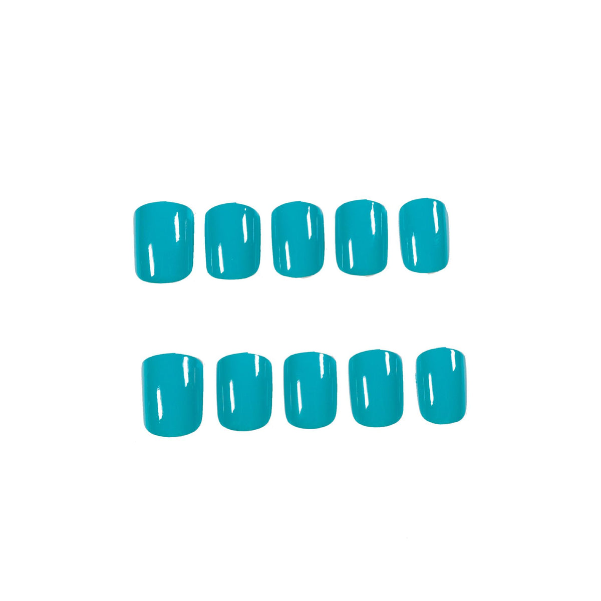 Künstliche Nagelverlängerungen mit modernem Design Brehn