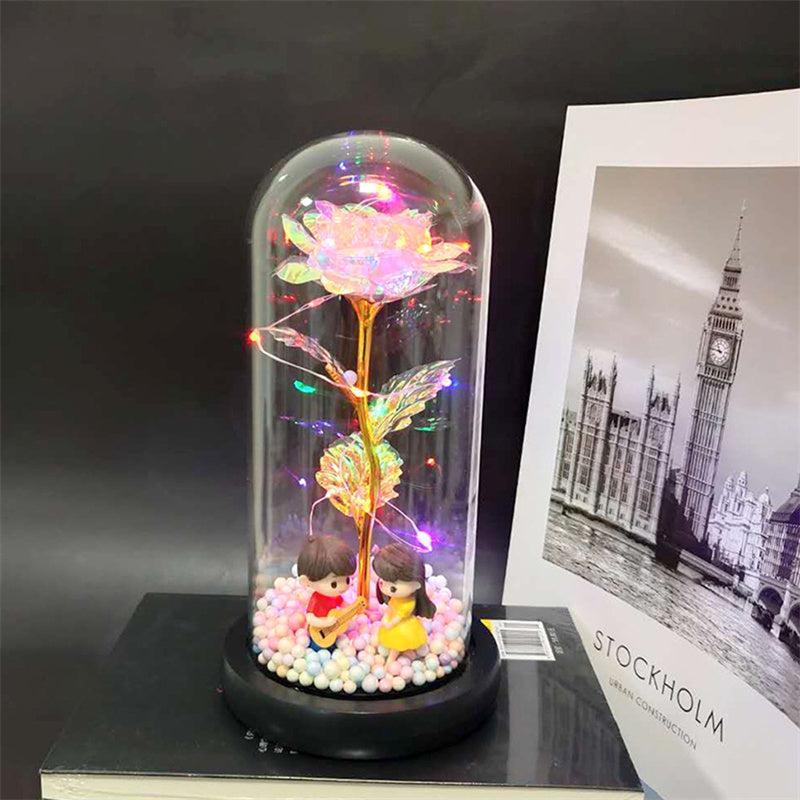 Glitzernde Rosenornamente verzaubern romantisch | Brehn