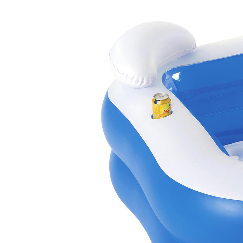Damen Aufblasbare Entspannungsbadewanne mit ergonomischer Form Brehn