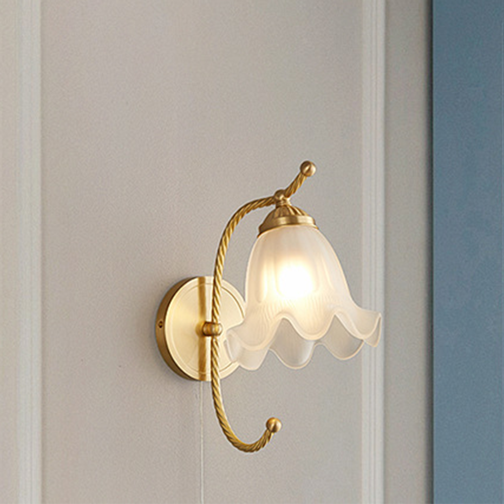 VintageGlow – Retro Glas Wandleuchte für Atmosphäre | Brehn