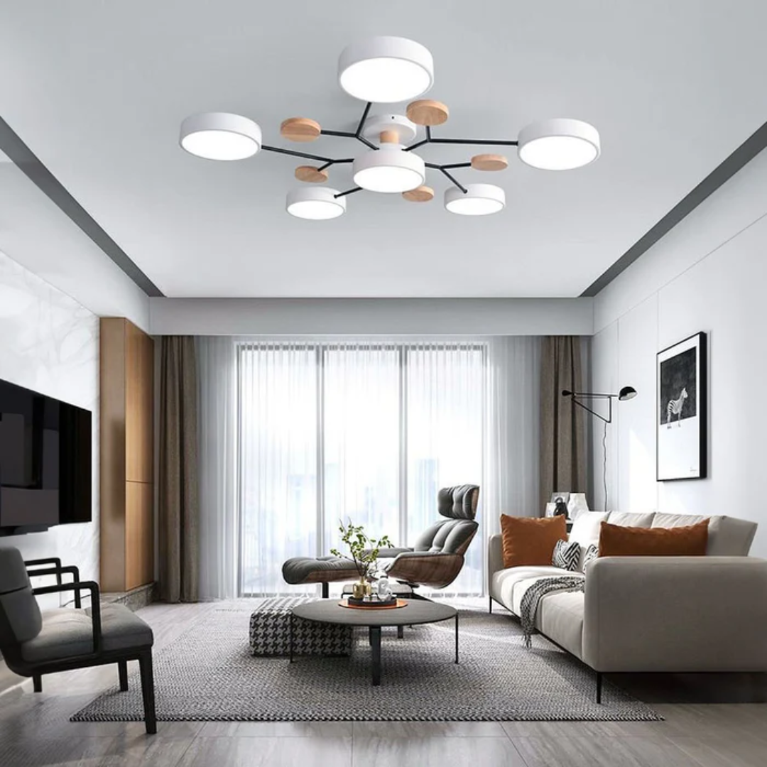 Brehn | Moderne Runde LED Deckenlampe