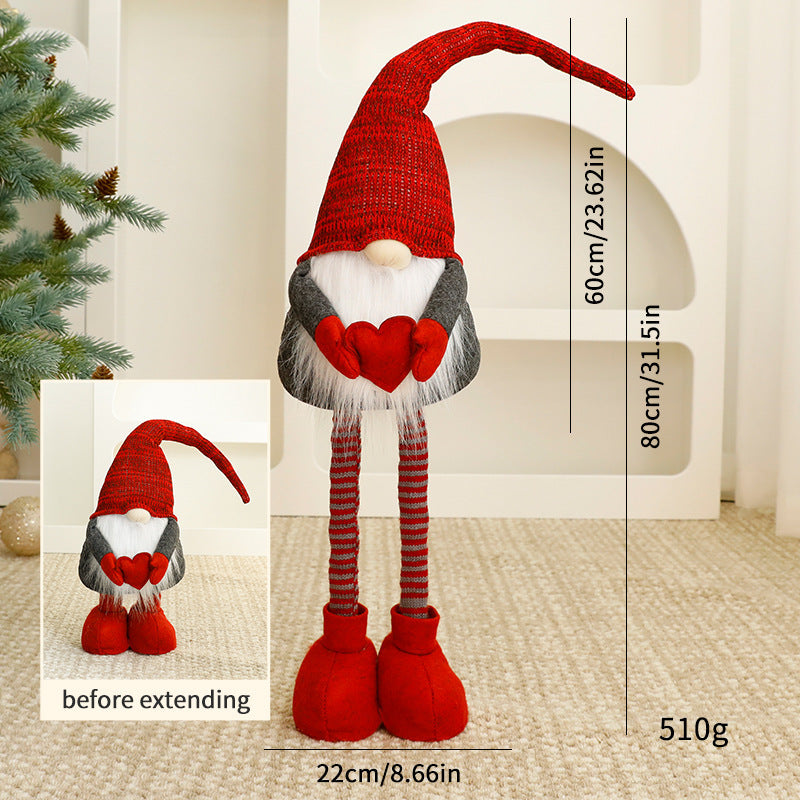 Verstellbare Weihnachts-Wichtelfigur