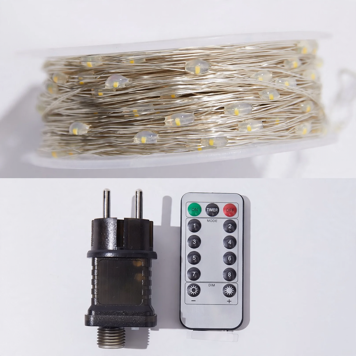 LED-Lichterkette für Weihnachtsbaum und Girlanden