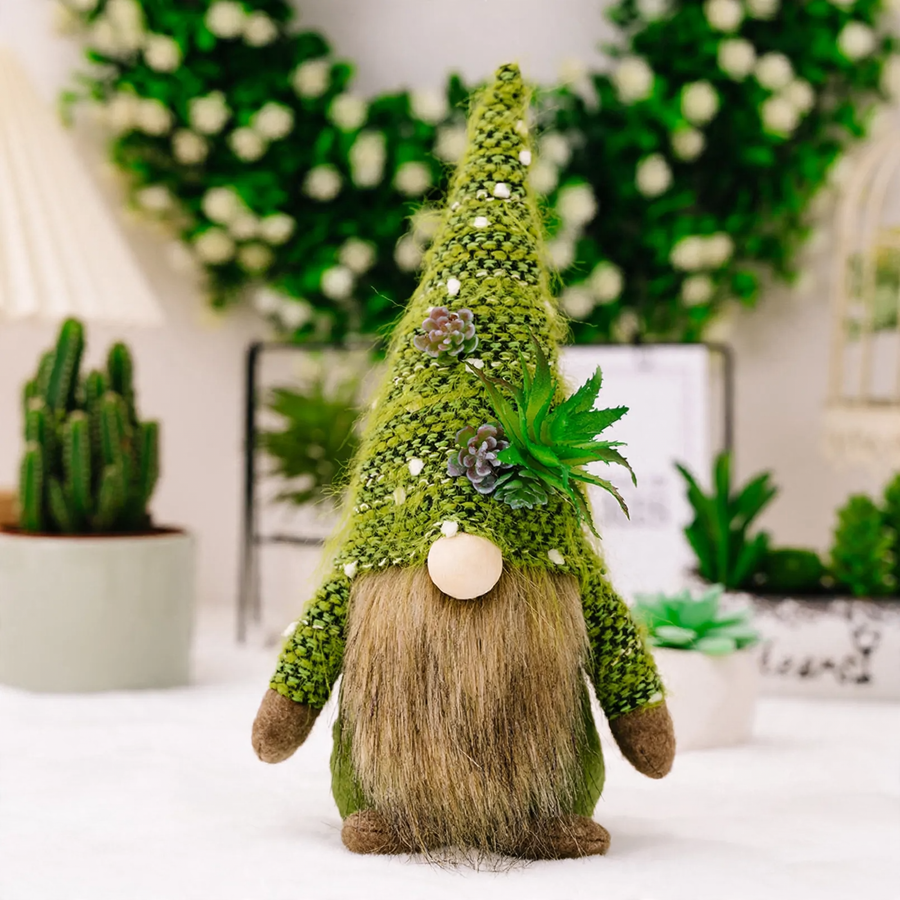 Weihnachts-Wichtelfigur mit Strickmütze