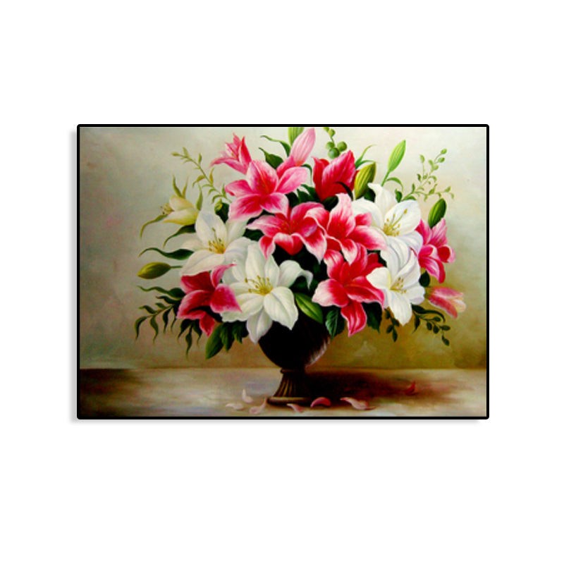 Brehn | Impressionismus Blühende Blumen Wanddekor Leinwand Lichtfarbe Florentine Kunstdruck, Mehrere Größen
