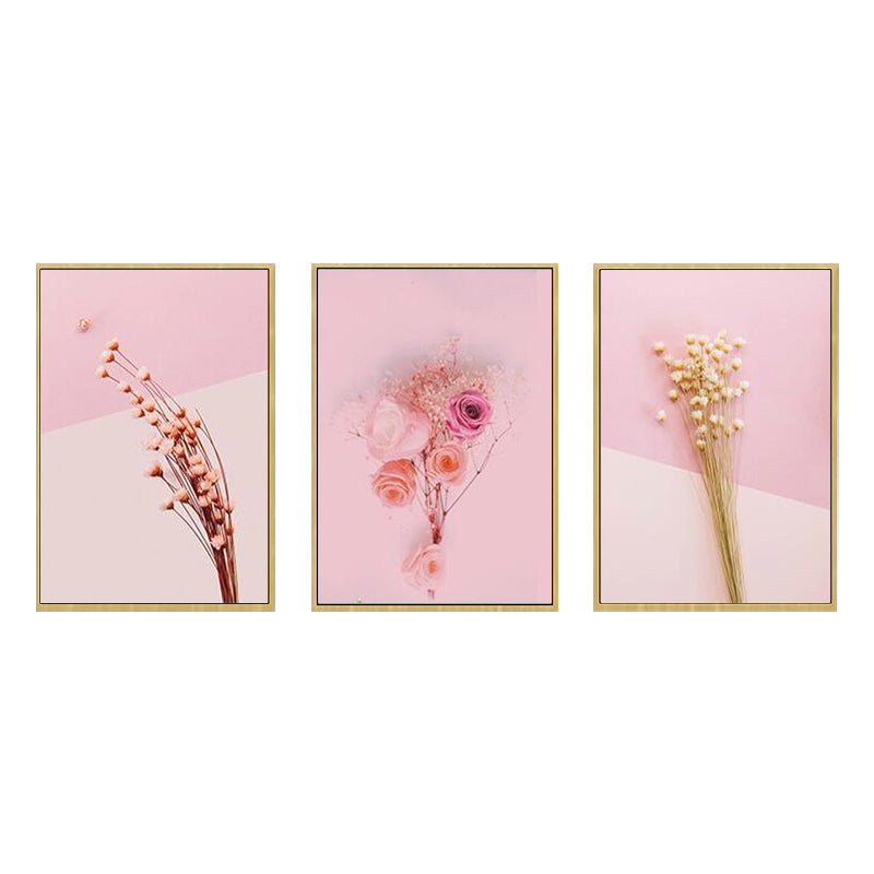 Brehn | Florale gedruckte Fotografie Wand Dekoration Zeitgenössisches Leinwandgemälde, mehrere Größen