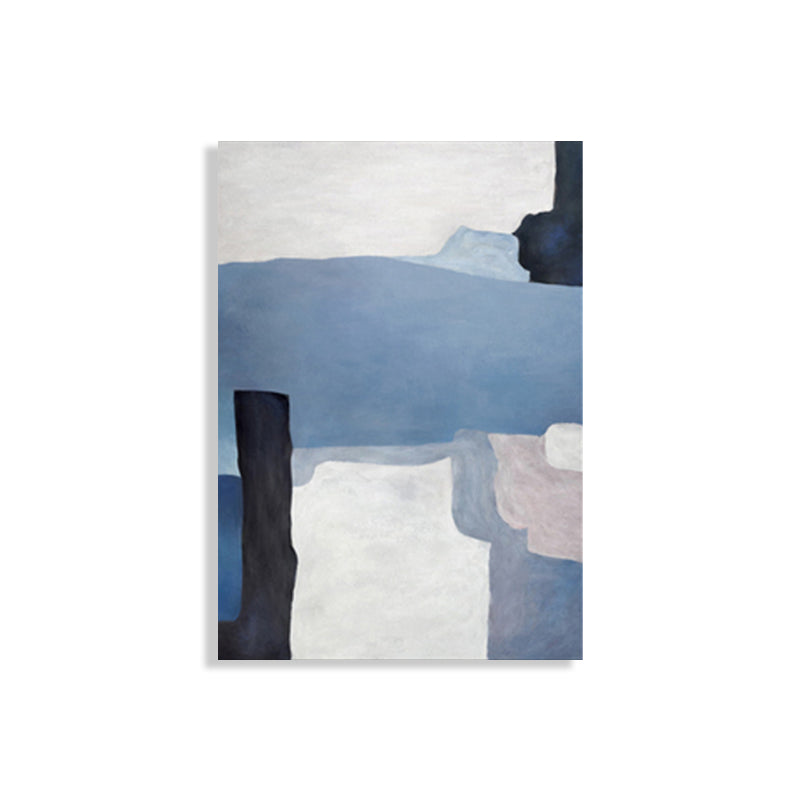 Brehn | Strukturiertes abstraktes Wandkunstdekor Leinwand Mid-Century Modern Gemälde für das Wohnzimmer