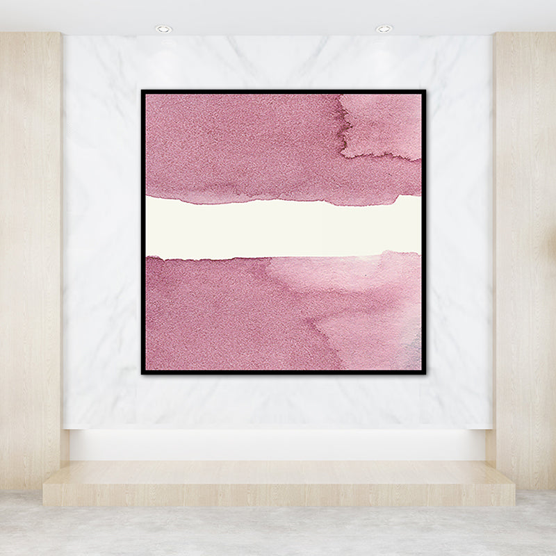Brehn | Weiche Farbe Moderne Kunst Leinwand Aquarell Gemälde für das Esszimmer, Mehrere Größen Optionen