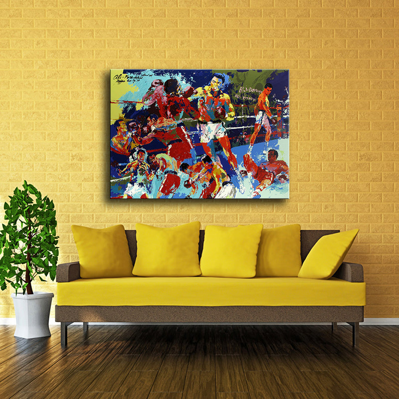 Brehn | Impressionismus Boxen Leinwand Kunst für Schlafzimmer Ölmalerei Wanddeko, mehrere Größen