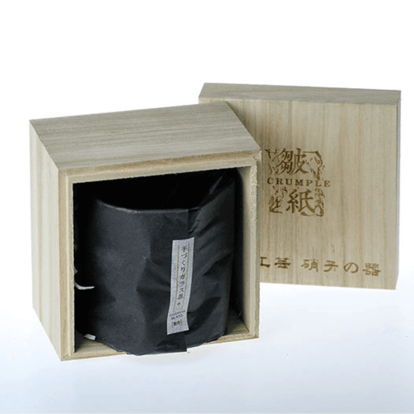 Japanisches Edo Kiriko Crumple Body Whisky Glas | Brehn